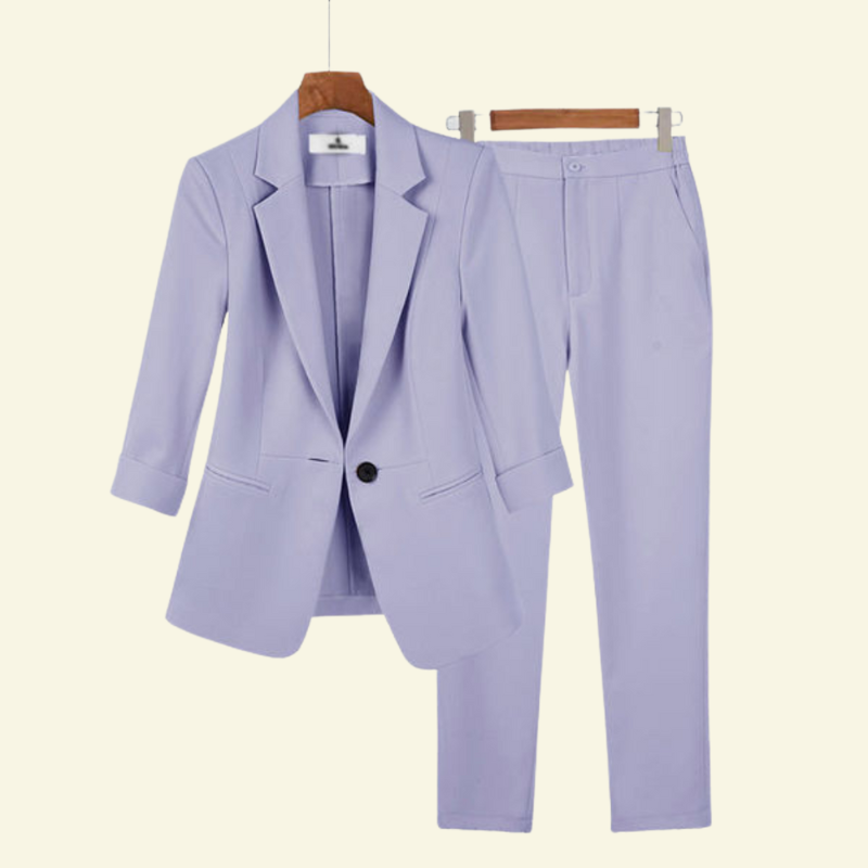 Lavender woman's suit set