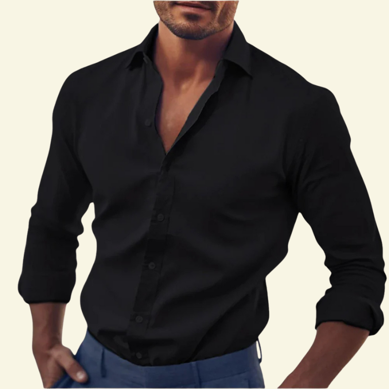 Laurent | Koszula Bawełniana Slim Fit