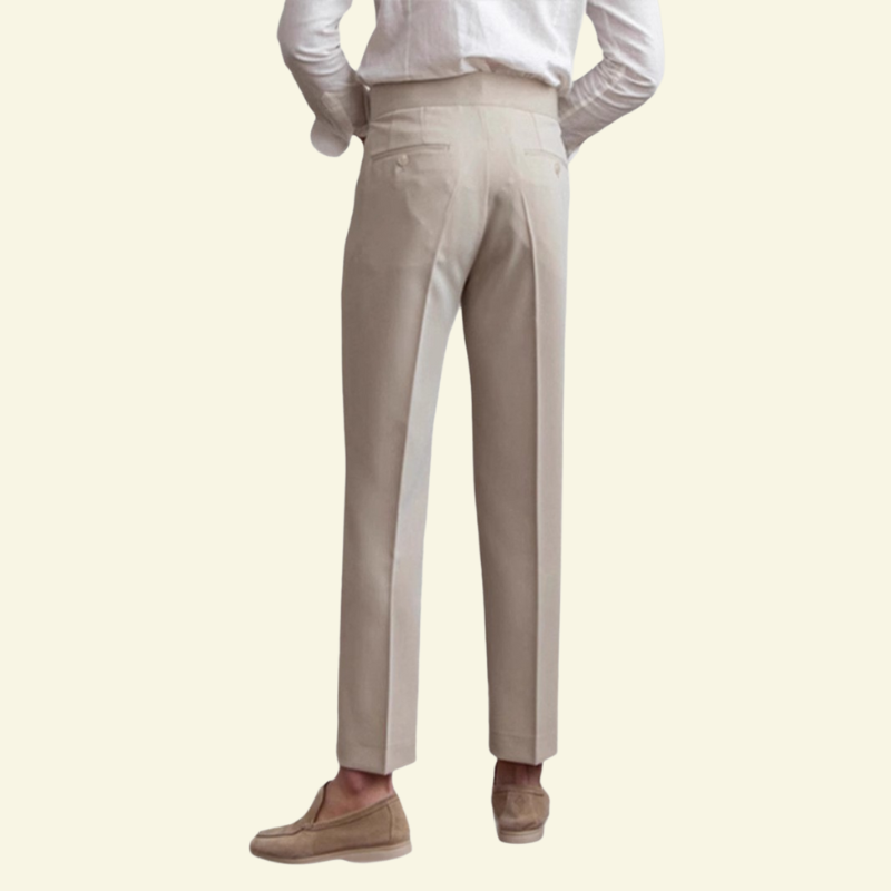 Maxence | Spodnie Strukturalne z Guzikami