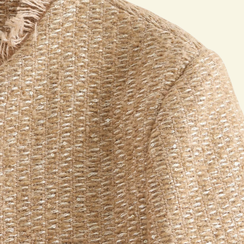 Aurelienne | Marynarka w Stylu Tweedowym