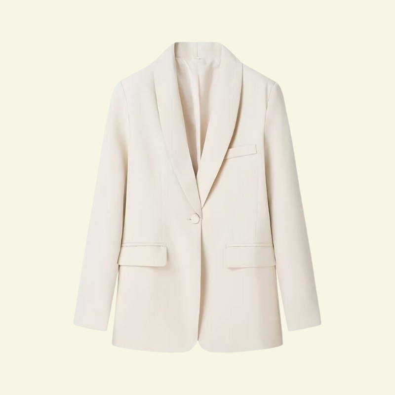 Creme woman's blazer