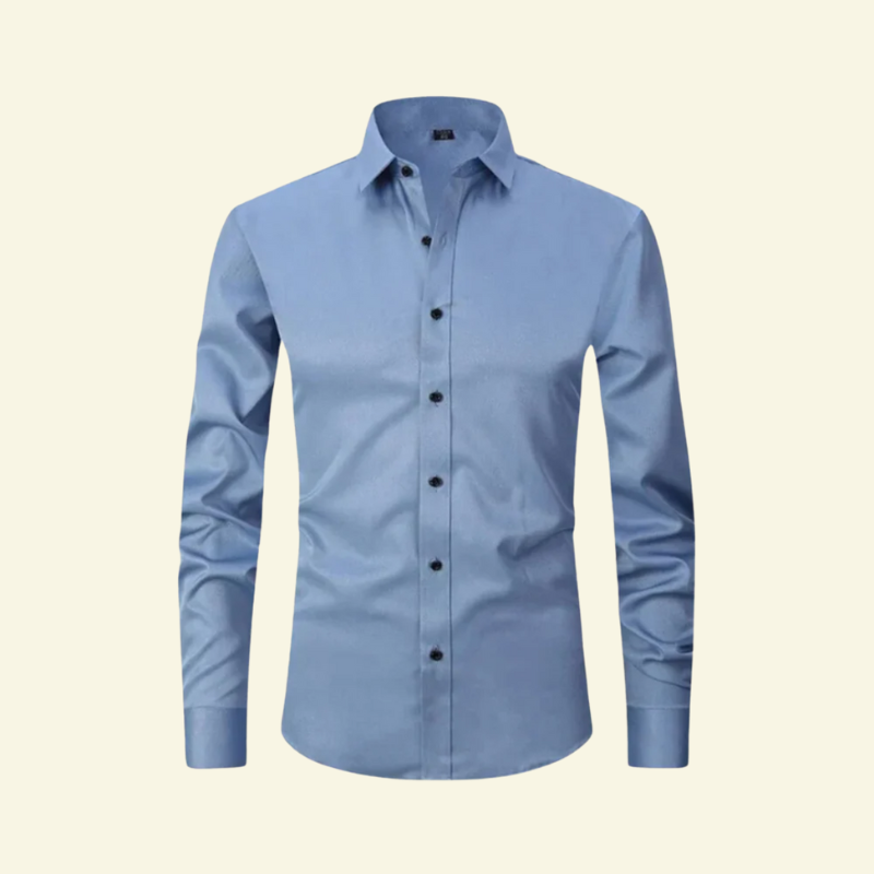 Edouard | Koszula z Kontrastowymi Guzikami