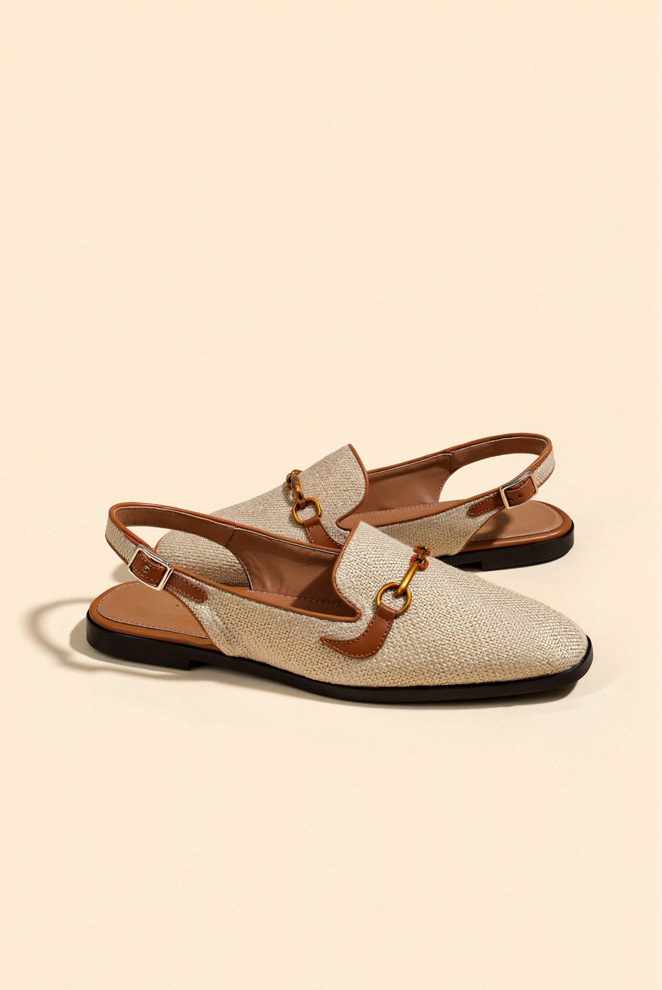 Luciena | Mokasyny Slingback