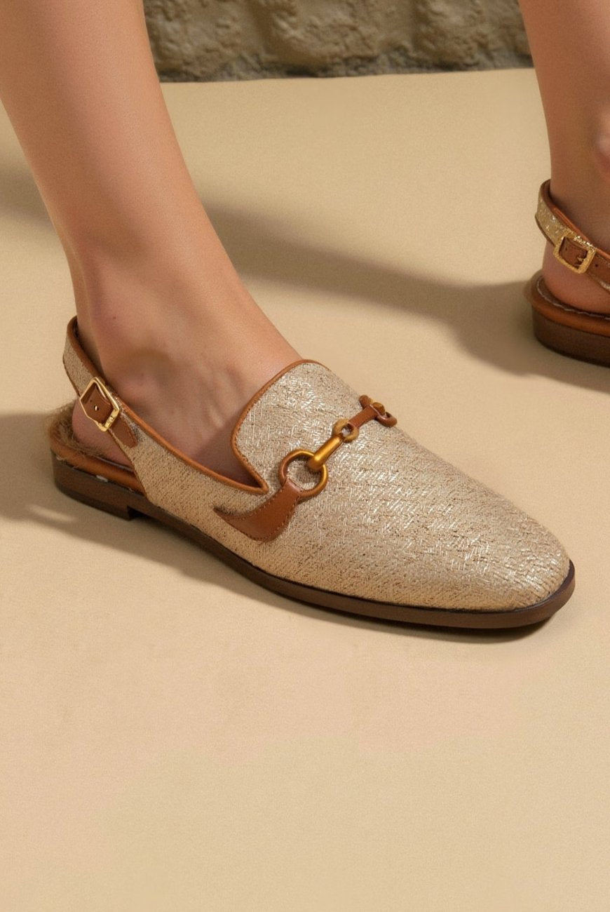 Luciena | Mokasyny Slingback